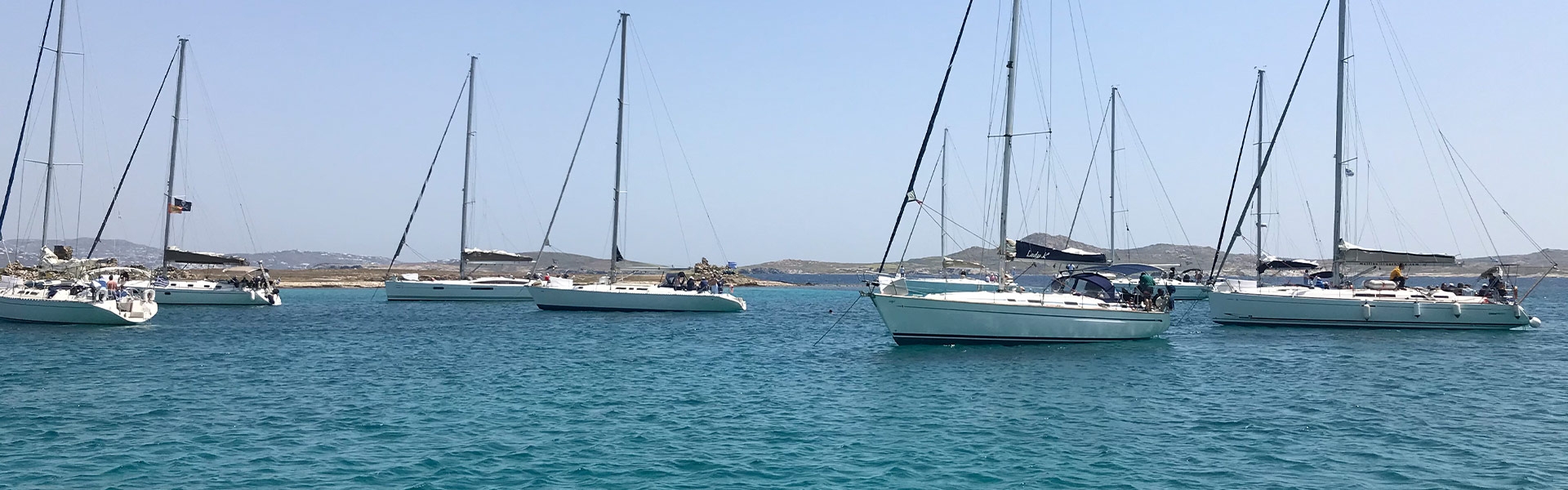 Who will get first? Sailing Regatta to Delos