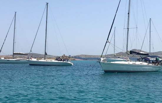 Who will get first? Sailing Regatta to Delos